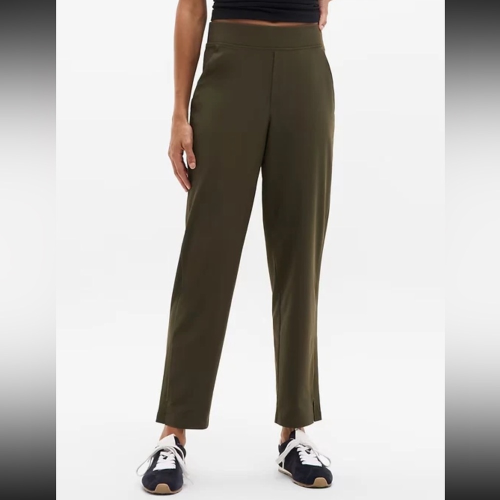 Athleta Brooklyn Mid Rise Ankle Forest Pants